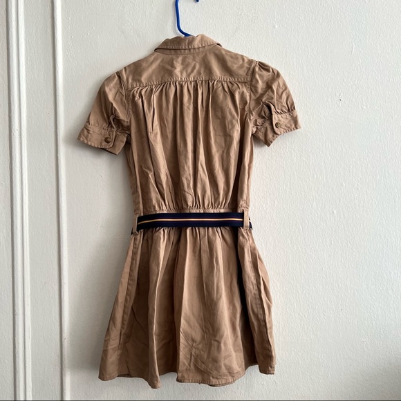 Ralph Lauren Belted Cotton Chino Shirtdress size 10 - Picture 5 of 13